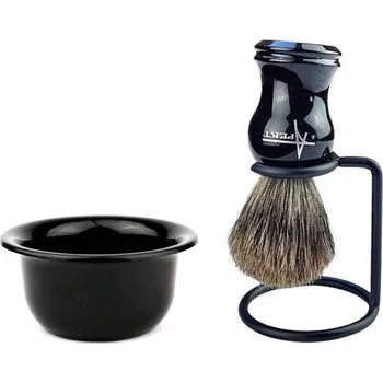 Štětka na holení ŠTĚTKA NA HOLENÍ JEZEVEC A PŘÍRODNÍ ŠTĚTINY KALÍŠEK