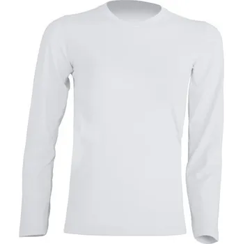 Dětské tričko s dlouhým rukávem bílé, velikost 152 (12-14 let) JHK