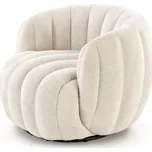 Čalouněné křeslo FRASER krémové