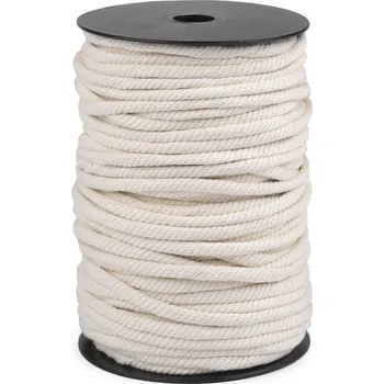 Příze Bavlněná šňůra s jádrem Ø6 mm