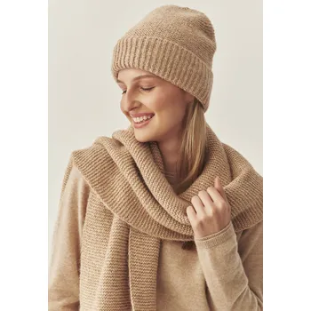 Klobouk Tatuum STYLOVÁ ŠÁLA S PŘÍMĚSÍ VLNY A ALPAKY – SEQIR