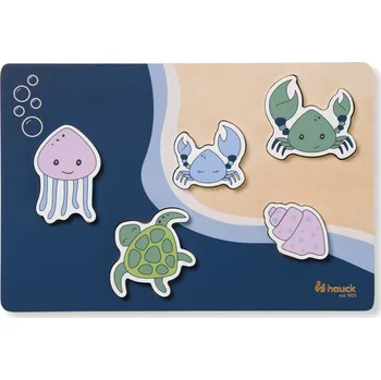 Puzzle Hauck dřevěné Puzzle vkládací Puzzle N Fit Sea