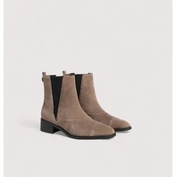 Pánská móda COCCINELLE NIKLA SUEDE BOTY WARM TAUPE AW25 40