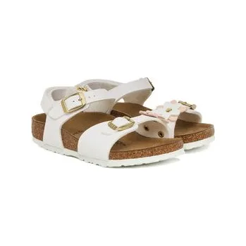 Dámské sandále Sandály Birkenstock Rio Flowers As Kids 1029561 S Bílá 32