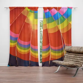 Závěs Sablio Závěs Horkovzdušný balon: 2ks 140x250cm