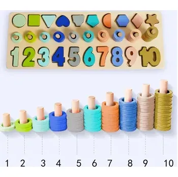 Dřevěná hračka Top ceny Dřevěná počítací tabulka