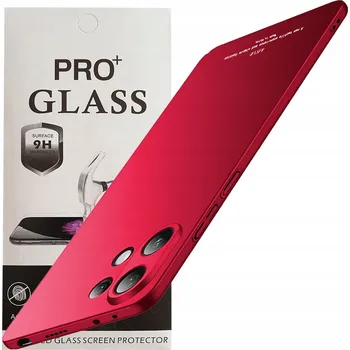 Pouzdro na mobilní telefon Zadní Kryt Audioimp pro Xiaomi Redmi Note 13 Pro 4G červený