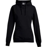 Promodoro Dámská mikina s kapucí a klokaní kapsou Barva: Černá, Velikost: S E2181