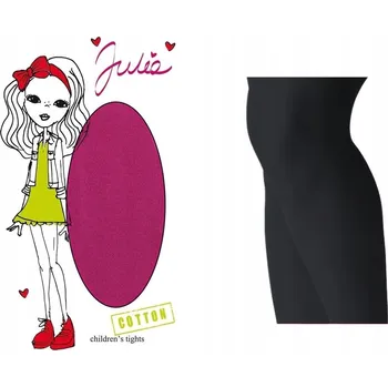 Marilyn dětské punčocháče černé bavlna velikost 128