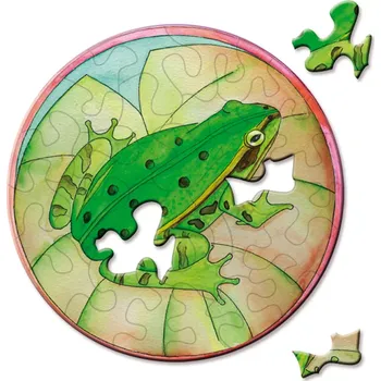 Puzzle CURIOSI Kulaté Picoli Stromová žába 33 dílků