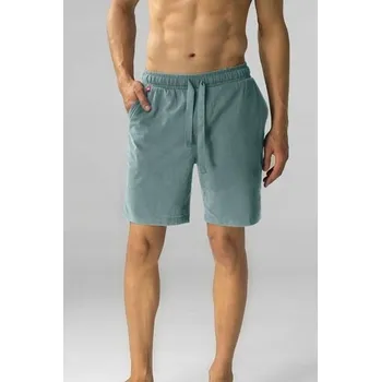 Pánské pyžamo Atlantic NMB-039 S-2XL smaragdově zelené pyžamové Kraťasy L