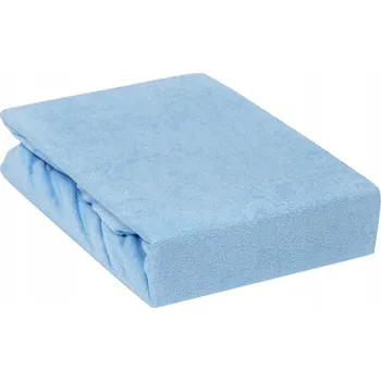 Prostěradlo Froté prostěradlo s gumou 160x80 cm, modré