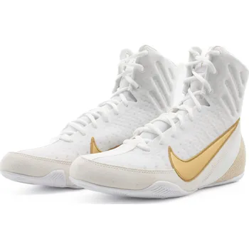 Boxerská obuv Boxerské boty Nike Machomai 3, velikost 48,5, bílé