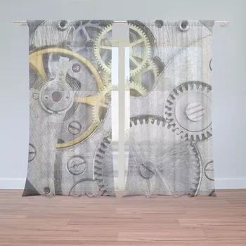 Záclona Sablio Záclony Hodinový strojek: 2ks 150x250cm