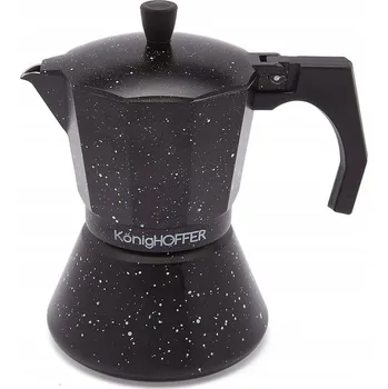 Kávovar Moka konvička BLACK GRANITE MARBLE KONIGHOFFER 300 ML