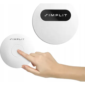 Domovní zvonek Bezdrátový zvonek Simplit s dosahem 200 m a hlasitostí 90 dB