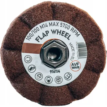 Brusný kotouč Vlákninový brusný kotouč N 100x100 M14 AC WAVE