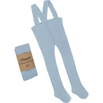 Bamar Nicol dětské punčocháče modré, bambusové vlákno, velikost 74