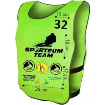 Dámské tričko Lyžařská Vesta Sportovní Tričko Velikost L Zelená