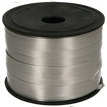 Balónek VÁZACÍ STUHA NA BALÓNKY PASTELOVÁ STŘÍBRNÁ 90M