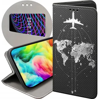 Pouzdro na mobilní telefon Pouzdro s klopou Hello Case pro Samsung, Galaxy A52 5G, Galaxy A52s 5G, bílé