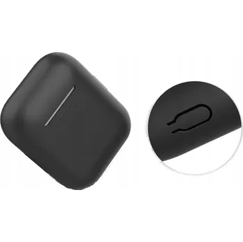 Pouzdro na mobilní telefon Pouzdro AhaStyle LED pro AirPods 2/1 – silikonové s viditelnou LED – ochrana a styl