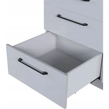 Úložný box Šuplík ULTRA BOX H 199 L 350 tenký bok, bílá, 3D zavírání, 40 kg REJS