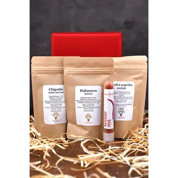 Dárkový potravinový koš Dárkový balíček chilli koření