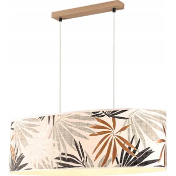 Závěsné svítidlo SPOT Light 2xE27 Dub FSC s vícebarevným stínidlem