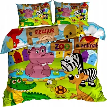 Povlečení Ložní Povlečení Bavlna 140x200 cm ZOO