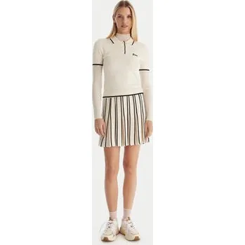 Dámská móda Guess Plisovaná sukně V5GD00 Z3D60 Écru Regular Fit XL