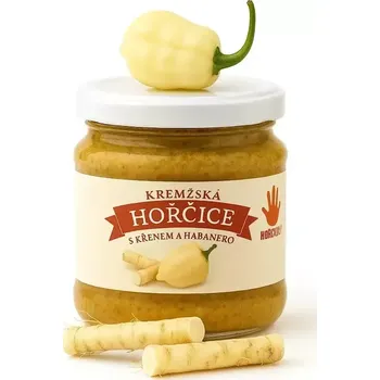 Hořčice Kremžská hořčice s křenem a Habanero