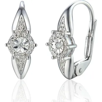 Náušnice Gems, Diamantové náušnice Lumira, bílé zlato s brilianty, 585-38-3-1678.1B00.0.00.HSI.000.08