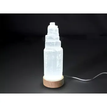 Selenitová věž se svítícím podstavcem 15 cm