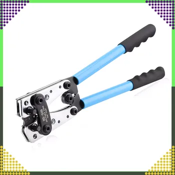 dílenský stroj Ruční lis na kabelová oka 6–50 mm² s šestihrannou matricí, délka 390 mm