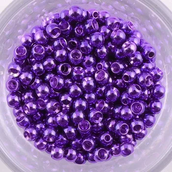 Umělá nástraha HENDS BEAD HEAD - VIOLET METALICKÁ /2,0-3,3/ BAV Velikost: 3,8 mm, Balení: 20 ks