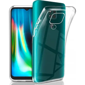 Pouzdro na mobilní telefon Zadní Kryt Radian pro Motorola Moto G9 Play bezbarvý
