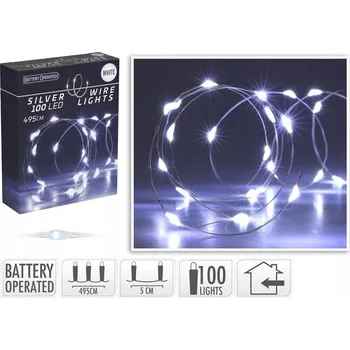 Vánoce Vánoční osvětlení na stromeček Koopman pro vnitřní použití, délka 4,95 m, 51 - 100 žárovek