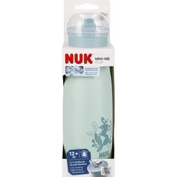 NUK Hrnek 500 ml 12m+ Mini-Me Flip ocel zelený 10255691
