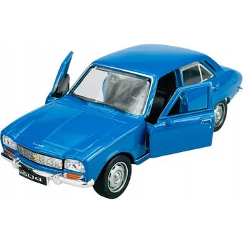 autíčko WELLY OLD TIMER 1975 PEUGEOT 504 MODRÝ 1:34 NOVÝ KOVOVÝ MODEL 42394