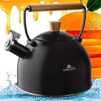 Varná konvice Tradiční ocelová Konvice Gerlach 2,5 l černá