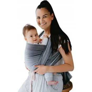 Šátek na nošení dítěte Šátek na nošení dětí tkaný Little Frog XL