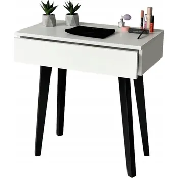 Toaletní stolek Toaletní Stolek Meblano bílý matný 75 x 80 x 40 cm