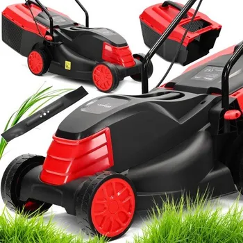 Sekačka PowerMow 2000 – Elektrická sekačka se šířkou záběru 32 cm a regulací výšky, koš 25 l