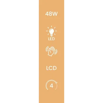 UV lampa na nehty Salonie Dual LED – UV lampa 48W na manikúru a pedikúru, s pohybovým senzorem