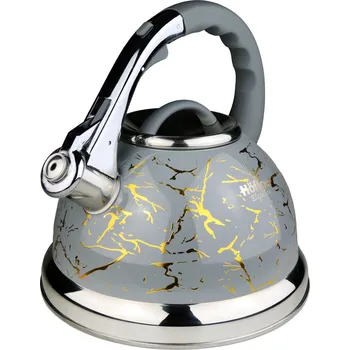 Varná konvice Konvice tradiční ocelová Hoffner 3 l šedá