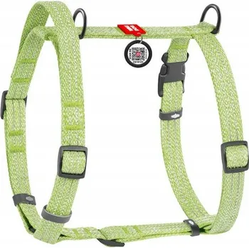 Postroj pro psa WAUDOG Re-Cotton Postroj pro psa Zelený s QR adresářem Velikost L