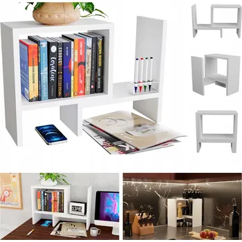 Knihovna NASTAVITELNÝ SYSTÉM POLIC - ORGANIZÉR POLICE REGÁL - KANCELÁŘ KUCHYNĚ KOUPELNA