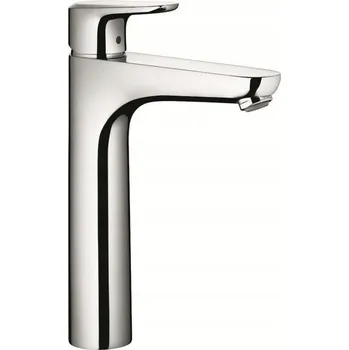 Vodovodní baterie Stojánková umyvadlová baterie Hansgrohe stříbrná