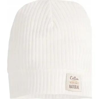Čepice Čepice MAKOMA Natural Harmony, pruhovaná, ecru, vel .56